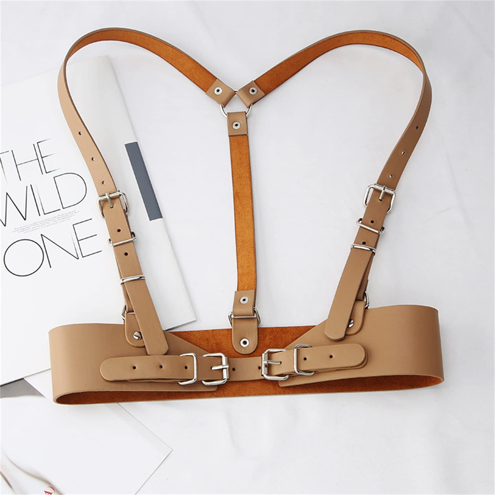 Amazon.co.jp: 女性の胸のハーネス ファッションチェストストラップ